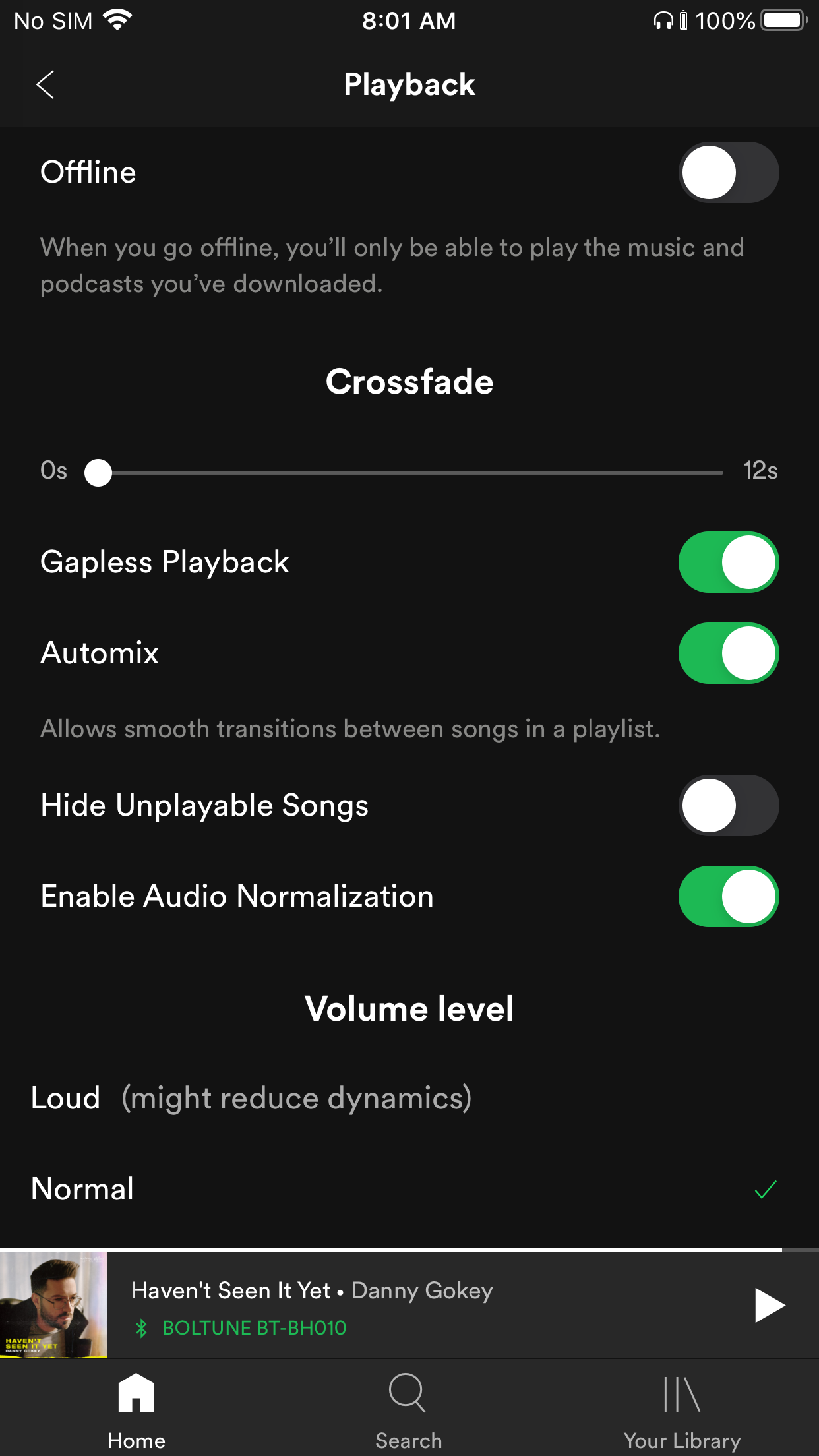 Spotify not syncing